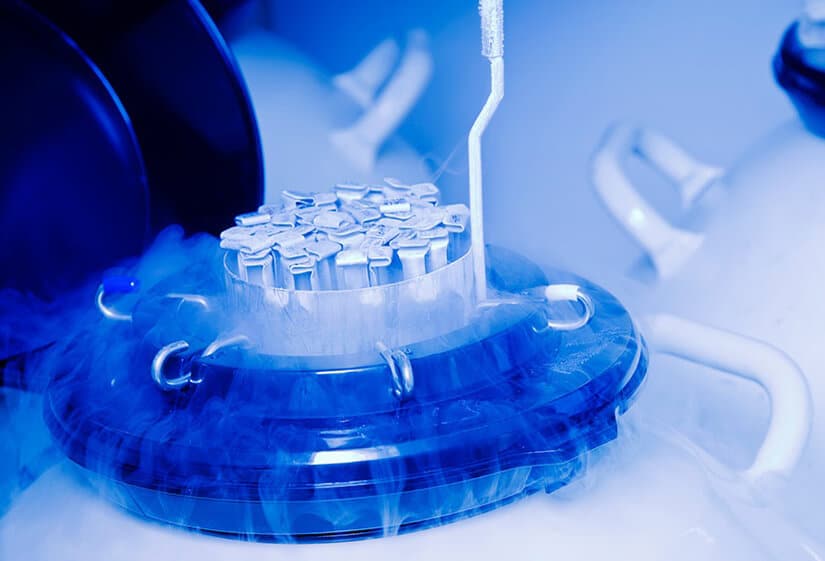 cover elective egg freezing produce multiple eggs, annual storage fee, blood tests, medical treatment