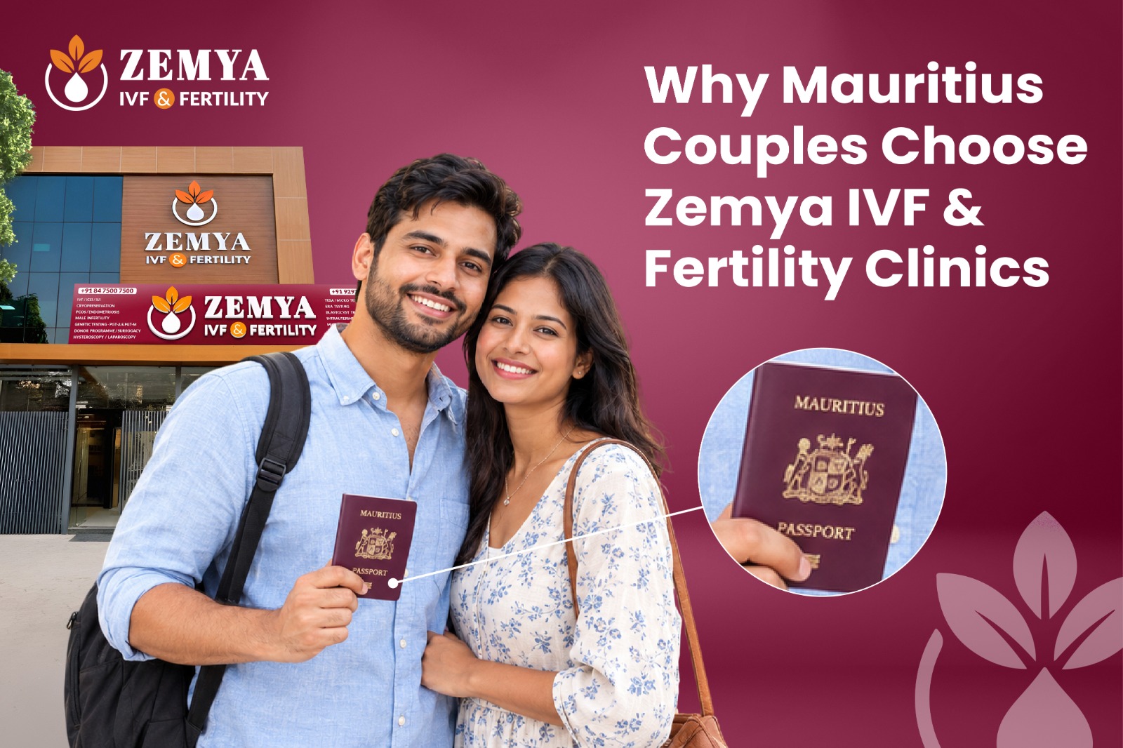 Why Mauritius Couples Choose Zemya IVF & Fertility Clinics